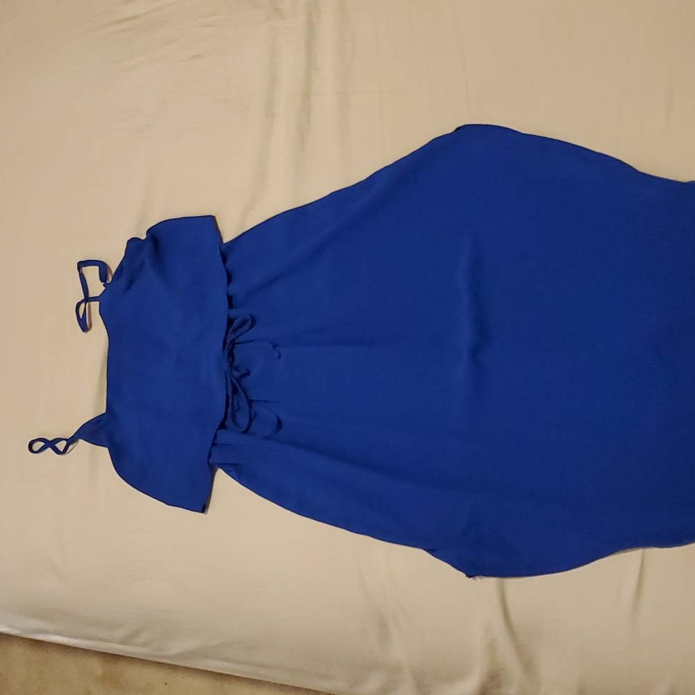 Blue dress size medium
